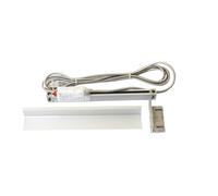 Codeur linéaire mince en verre optique de 0,001 mm - Échelle de signal TTL de haute précision, longueur de de 420 mm(270mm Travel)