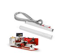Codeur linéaire, Set de lecture numérique à 2 axes KA300 / KA500 Échelle linéaire Encodeur Résolution 5um Longueur de travail 0-1020mm Haute précision for le tour