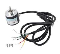 Codeur photoélectrique ABZ triphasé DC5-24 V à arbre plein pour bureautique et automatition (600Z)