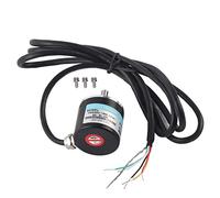 Codeur photoélectrique de codeur triphasé ABZ DC 5-24V 3000-6000 tr/min codeur à arbre solide pour le domaine de l'ingénierie automatique(100HZ)