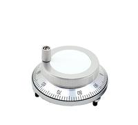 Codeur rotatif, CNC Pulser Volant 5V 6pin Pulse 100 Manuel Générateur D'impulsions Volant CNC Machine 60mm 80mm Encodeur Rotatif(5V-6pin-100pulse,80mm)