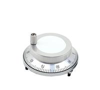 Codeur rotatif, CNC Pulser volant 5V 6pin Pulse 100 manuel générateur d'impulsions volant CNC Machine 60mm 80mm encodeur rotatif(5V-6pin-100pulse,80mm)