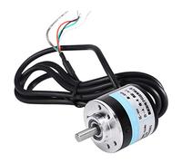 Codeur Rotatif, Codeur Rotatif Incrémental 600P/R Codeur de Rotation Incrémental Magnétoélectrique 600P/R 5V-24V AB Arbre biphasé Codeur Rotatif Incrémental de 6 Mm