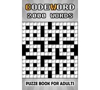 Codeword: Codeword puzzle books for adults - codebreaker puzzle book ( 2000 Words)
