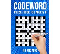 Codeword Puzzle Books for Adults II: Code Breaker / Code Word Puzzlebook | 90 Puzzles (UK Version)