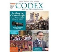 Codex#27 La chute de Constantinople Marie-Hélène Congourdeau (Auteur)