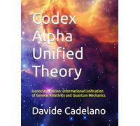 Codex Alpha Unified Theory: Iconoclast Edition: Informational Unification of General Relativity and Quantum Mechanics