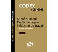 Codex Santé publique et médecine légale et du travail