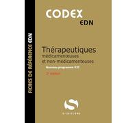 Codex thérapeutiques médicamenteuses et non médicamenteuses