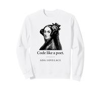 Codez comme Un poète Ada Lovelace Sweatshirt