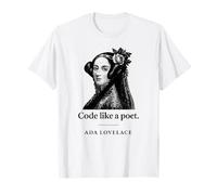 Codez comme Un poète Ada Lovelace T-Shirt