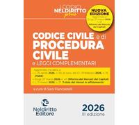 Codice civile e di procedura civile plus aprile 2026 aggiornato al mercato dei capitali