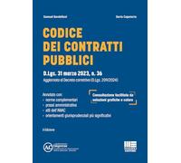 Codice dei contratti pubblici. D.Lgs. 31 marzo 2023, n. 36. Aggiornato al Decreto correttivo (D.Lgs. 209/2024)