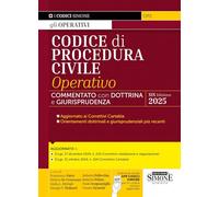Codice di procedura civile operativo. Annotato con dottrina e giurisprudenza. Con App Codici Simone. Con aggiornamento online