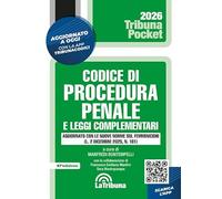 Codice di procedura penale e leggi complementari