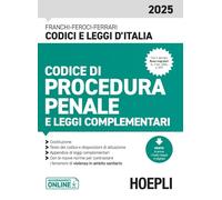 Codice di procedura penale e leggi complementari 2025. Con aggiornamenti online