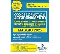 Codice normativo di aggiornamento. Codici per il concorso in Magistratura 2025