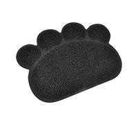 tapis de litiere pvc pattou pour chat l30*40cm noir Noir G