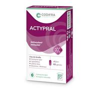 CODIFRA | Actypral | Protège les cellules du stress oxydatif | Complexe Antioxydant Complet | Vitamines C, E, D3, Zinc, Sélénium, CoQ10 | Soutien Immunité | 60 gélules