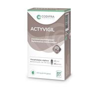 CODIFRA | Actyvigil 30 Gélules Licaps® | Mémoire & Concentration | Phosphatidylsérine NEUROSERINE® + Vitamines B | Fonctions Cognitives