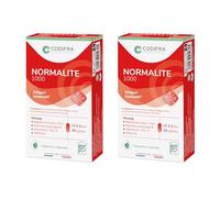 CODIFRA | Normalite 1000, Complément Alimentaire Fatigue, Immunité | Boost Naturel | Panax Ginseng, Magnésium, Vitamines | Fabrication Française | Origine Végétale | Lot de 2x 30 Gélules