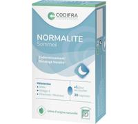 Codifra Normalite Complément Alimentaire Sommeil Endormissement Et Décalage Horaire 30 Capsules