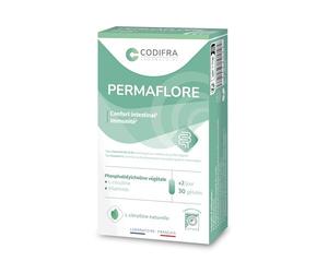 CODIFRA | Permaflore | Accompagne le confort digestif et l’équilibre intestinal | Phosphatidylcholine + L-Citrulline + Vitamines B2, B3, D3, E | 30 gélules