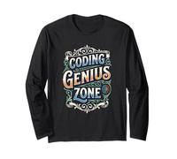 Coding Genius Zone Coder Programmer Joke Humour Software Manche Longue