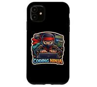 Coding Ninja Programmateur Informatique Amusant Coque pour iPhone 11