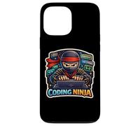 Coding Ninja Programmateur Informatique Amusant Coque pour iPhone 13 Pro Max
