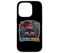 Coding Ninja Programmateur Informatique Amusant Coque pour iPhone 14 Pro