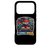 Coding Ninja Programmateur Informatique Amusant Coque pour iPhone 17 Pro