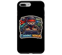 Coding Ninja Programmateur Informatique Amusant Coque pour iPhone 7 Plus/8 Plus