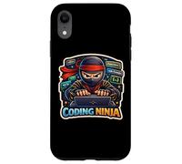 Coding Ninja Programmateur Informatique Amusant Coque pour iPhone XR