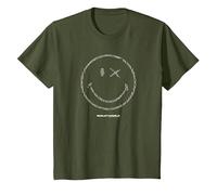Coding Smile T-Shirt, Enfant, Olive, 2 Ans