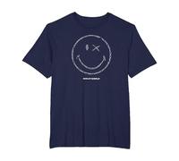 Coding Smile T-Shirt, Homme Grandes Tailles, Bleu Marine, 4X Tall