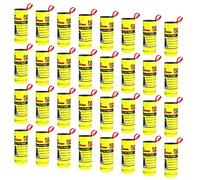 CODIRATO 32 PCS Rouleau Attrape Mouche Autocollant Très Visqueux Colle Mouche Interieur et Extérieur Rouleaux de Papier Tue Mouches Collant 5*2.1cm pour Mouches Moustiques Insectes Volants Jardin