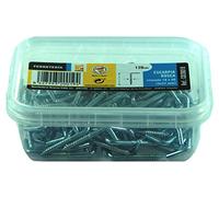 Codis Lot de 120 gonds zingués à visser 18 x 50 mm