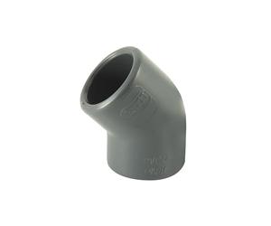 Codital Coude 45° PVC Pression à Coller FF Ø63 de Raccord PVC Pression