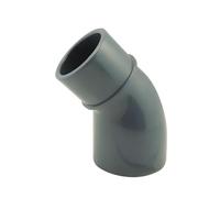 Codital Coude 45° réduit PVC Pression à Coller MF Ø50-40 de Raccord PVC Pression