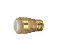 CODITAL - Raccord instantané Droit mâle 20x27 pour cuivre 22mm Push-FIT - CODRA934102220