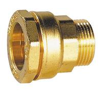 CODITAL - raccord laiton diametre 25 mm par 3/4 pouce pour tube PE