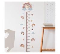 Codulu Autocollants muraux arc-en-ciel pour chambre d'enfant - Décoration murale de fond de jardin d'enfants - B