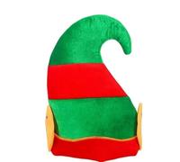 Codulu Chapeau de Noël,Chapeau de Lutin,Chapeau de Noël pour la Veille de Noël,Le Nouvel an et Les fêtes de Fin d'année,Adultes et Enfants-B