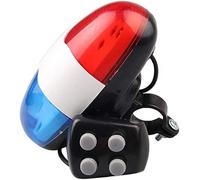 Codulu Klaxon électronique de vélo avec 4 Tons de sirène de Police pour Trompette de vélo