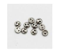 Codulu Lot de 100 minuscules boutons en métal pour vêtements de poupée, couture, accessoires patchwork, 3 mm-E