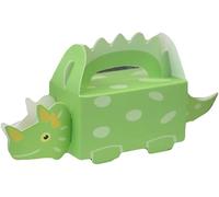 Codulu Lot de 50 boîtes à dragées en forme de dinosaure pour fête d'anniversaire de garçon ou garçon Vert