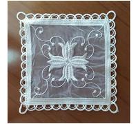 Codulu Sets de Table en Dentelle - Petit napperon brodé au Crochet - pour décoration de Table de Mariage - 1 pièce