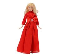 Codulu Vêtements pour poupée de 29 cm (11,5 Pouces) American Doll 1/6 BJD-Robe de Princesse,Costume de soirée pour poupée Fille de 30 cm-Jouet pour Enfants-1 Ensemble-#D