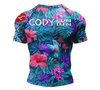Cody Lundin T-shirt à manches courtes pour homme Impression technique 3D T-shirt de sport Fantastique Sportiness Sweatshirt, Style 3, M, M